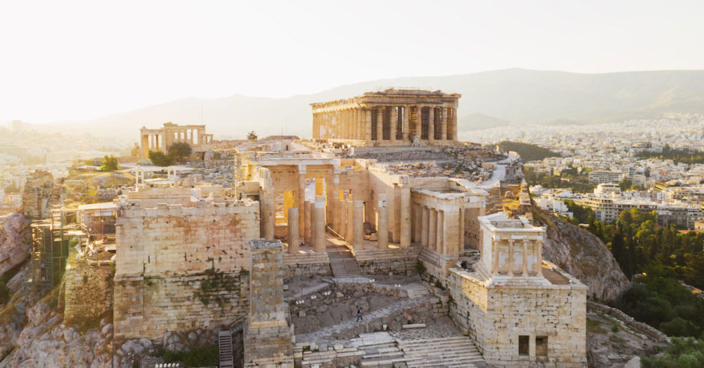 Acropolis panoramic view