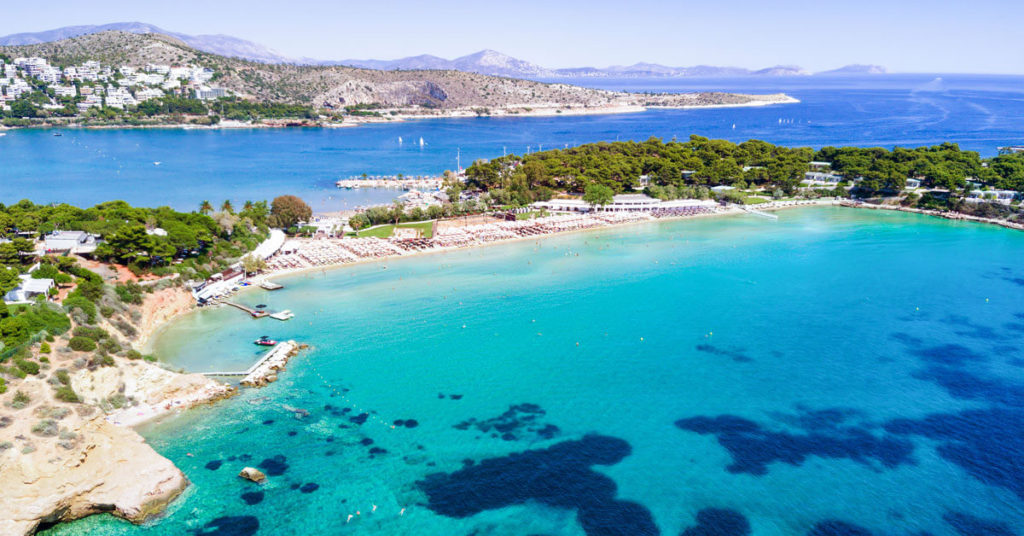 Athens in 4 Days: Panoramic view of a Beach