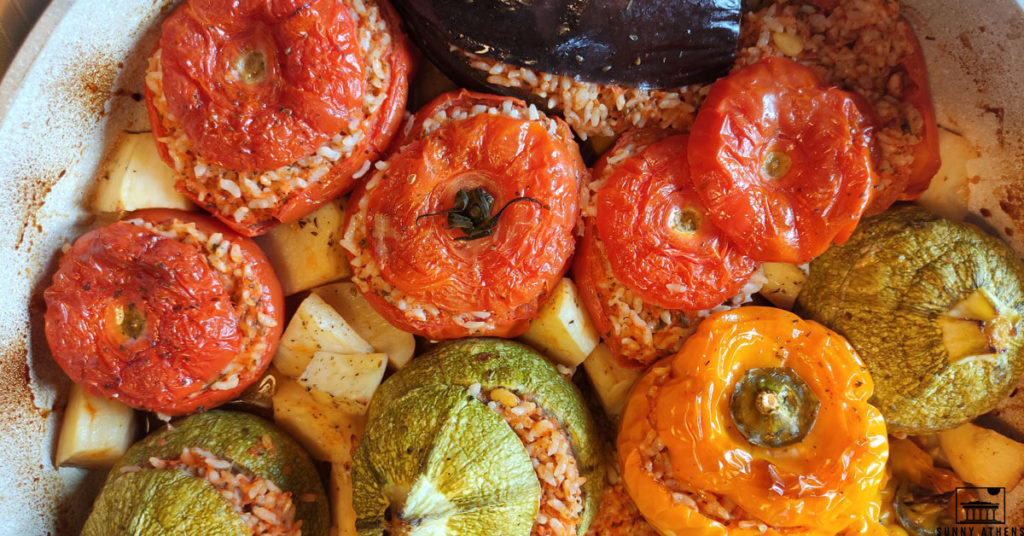 Local Food in Athens: Homemade Stuffed Vegetables