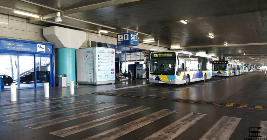 Athens International Airport: Buses