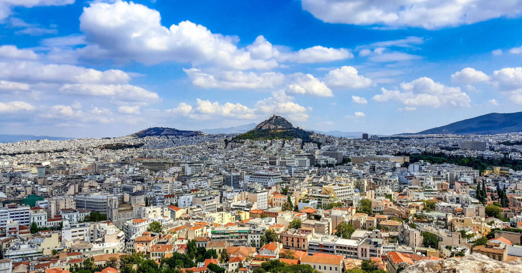 Athens city center: Lycabettus