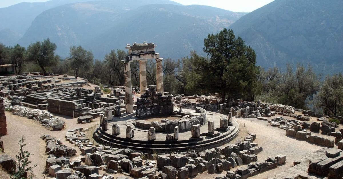 The archaeological site of Delphi