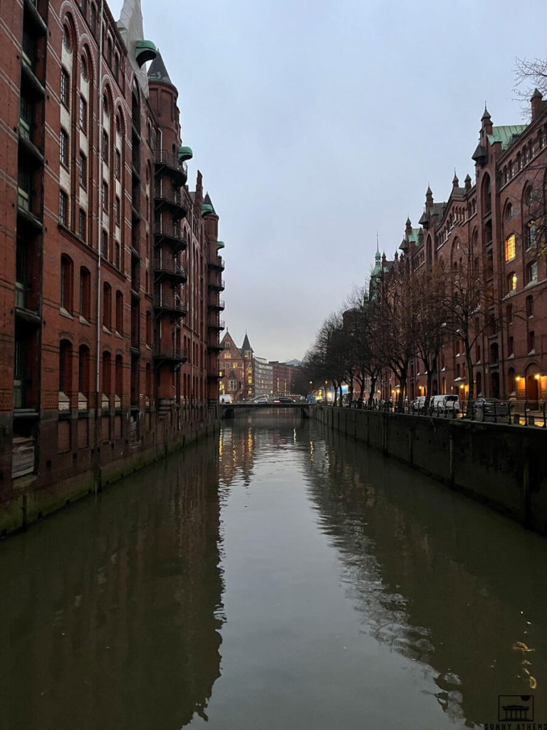 View of Speicherstadt