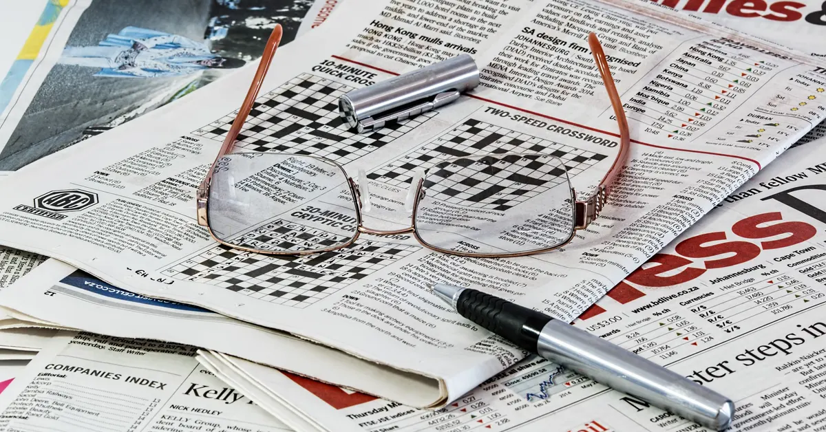 Top 20 Escape Rooms in Athens in 2023: newspapers, glasses, myopic glasses, pen