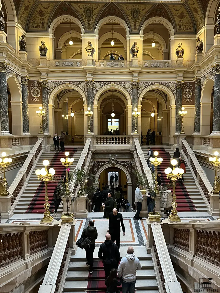 Interior of National Museum in Prague