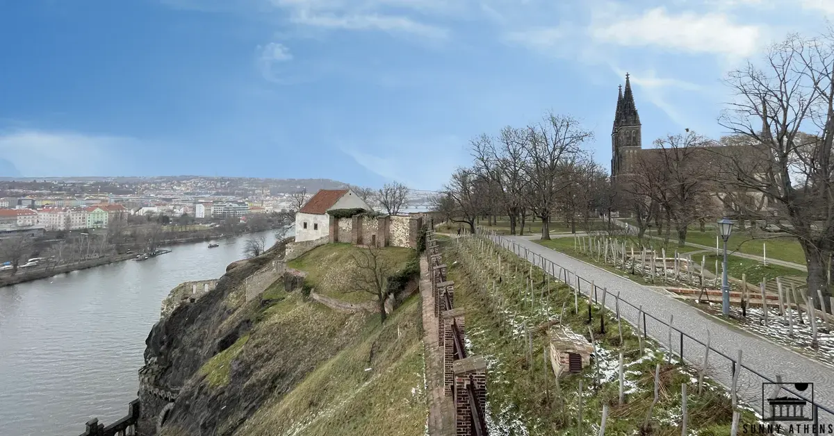 4 Days in Prague: View of Vyšehrad and Prague