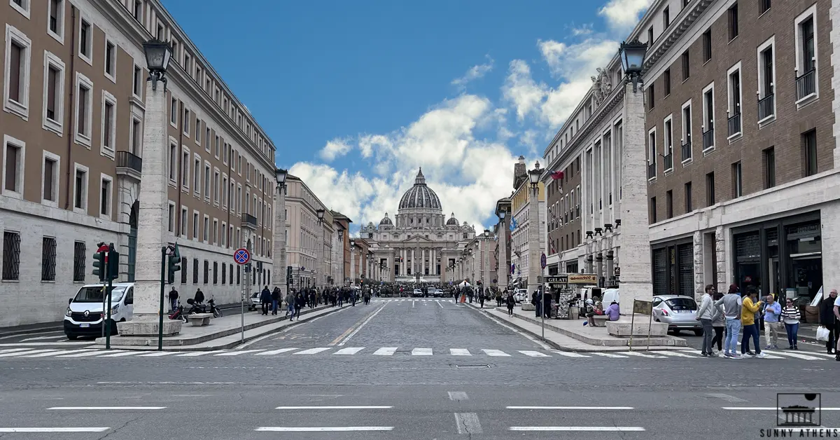 3 Days in Rome Itinerary: St Peter Cathedral in the Vatican City