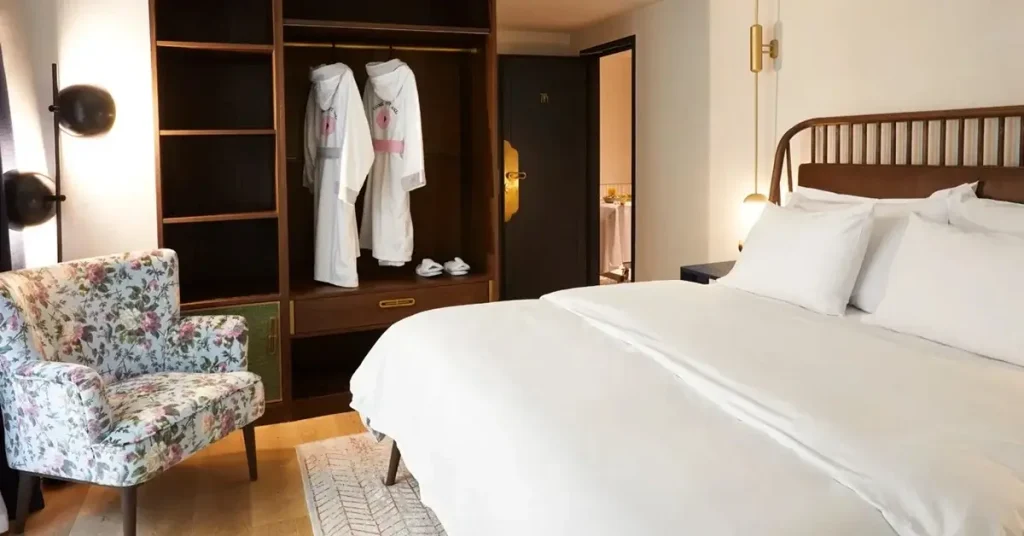 5-Star Hotels in Athens Greece: A typical double room in the 5-star Gatsby Athens hotel.