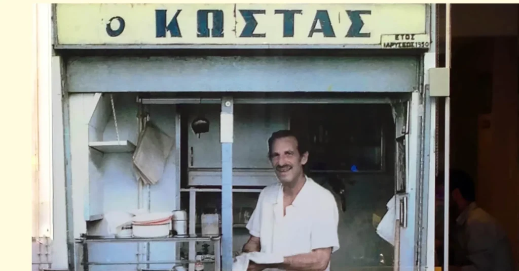 Kostas. The authentic souvlaki restaurant in Athens.