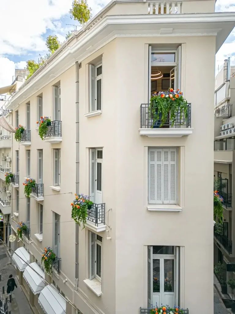 The cool hotel Belle Epoque Suites in Athens